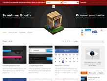 Tablet Screenshot of freebiesbooth.com